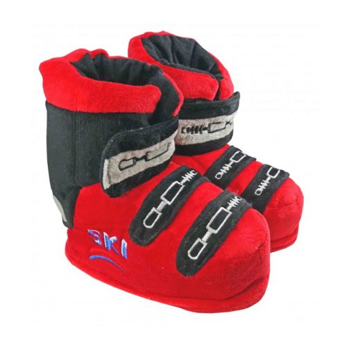 Chaussons Chaussures de Ski Rouge