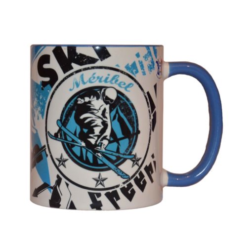 Mug Ski Freestyle Bleu Méribel