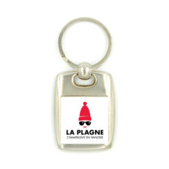 Porte-clés 2 faces Logo Champagny-en-Vanoise