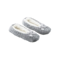 Ballerines super moelleux gris perle