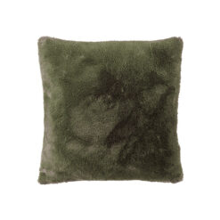 Maxi coussin fausse fourrure Lapin kaki