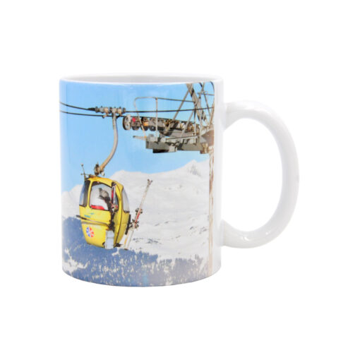 Mug photo télécabine vintage – Image 2