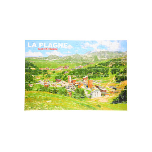 Puzzle photo Plagne centre été
