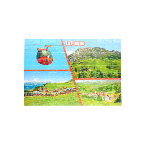 Puzzle photos été La Plagne Centre/Villages