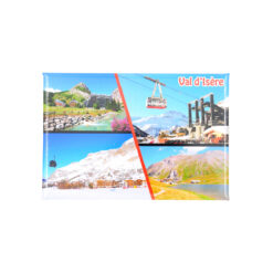 Magnet photos pêle-mêle Val d'Isère été/hiver