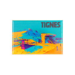Magnet dessin glacier Tignes hiver