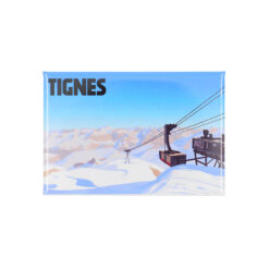 Magnet dessin arrivée téléphérique Grande Motte