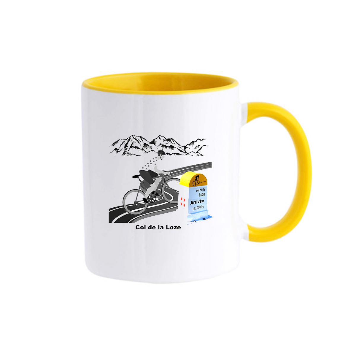 Mug vélo Col de la Loze