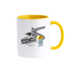 Mug vélo montée de l'altiport de Megève