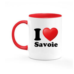 Mug rouge I Love Savoie