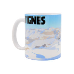 Mug dessin sommet glacier Tignes