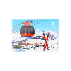 Magnet dessin Hiver La Plagne