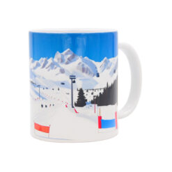 Mug dessin Saulire Courchevel