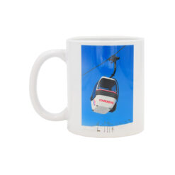 Mug dessin télécabine Chenus Courchevel