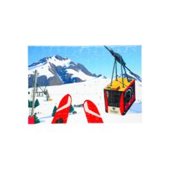 Puzzle dessin Pralognan-la-Vanoise