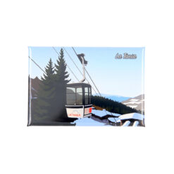 Magnet dessin La Tania et sa cabine