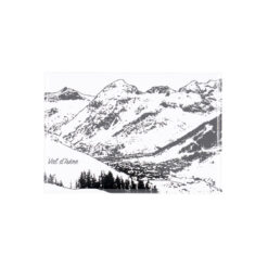 Magnet dessin traits Val d'Isère