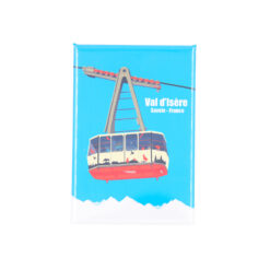 Magnet dessin téléphérique Fornet Val d'Isère