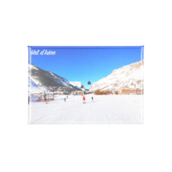 Magnet photo front de neige Val d'Isère