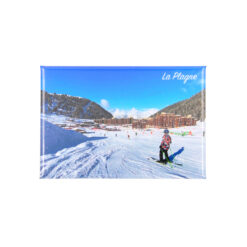 Magnet photo La Plagne Bellecôte