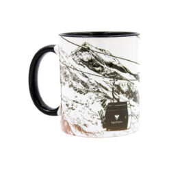 Mug dessin traits télécabine Val d'Isère