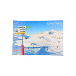 Puzzle photo pistes Val d'Isère