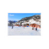 Magnet photo front de neige Flumet