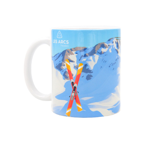 Mug dessin Hiver Les Arcs – Image 2