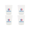 Lot de 4 verres logo Courchevel