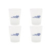 Lot de 4 verres logo Peisey-Vallandry