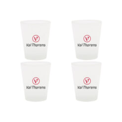 Lot de 4 verres logo Val Thorens