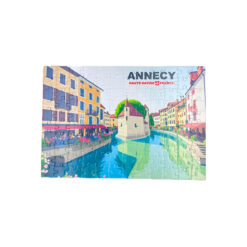 Puzzle dessin Palais de l'île Annecy
