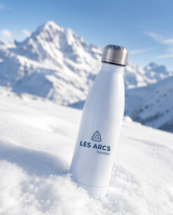 Gourde isotherme logo Les Arcs