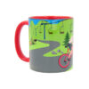 Mug dessin vélo Col du Petit Saint-Bernard