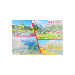 Puzzle photos été Val d'Isère