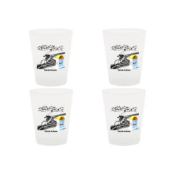 Lot de 4 verres vélo Col de la Loze Méribel