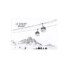 Magnet dessin traits La Saulire TC Rhodos