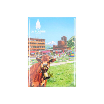 Magnet Dessin Vache La Plagne