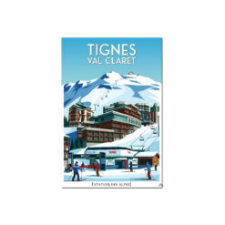 Affiche Tignes Val Claret