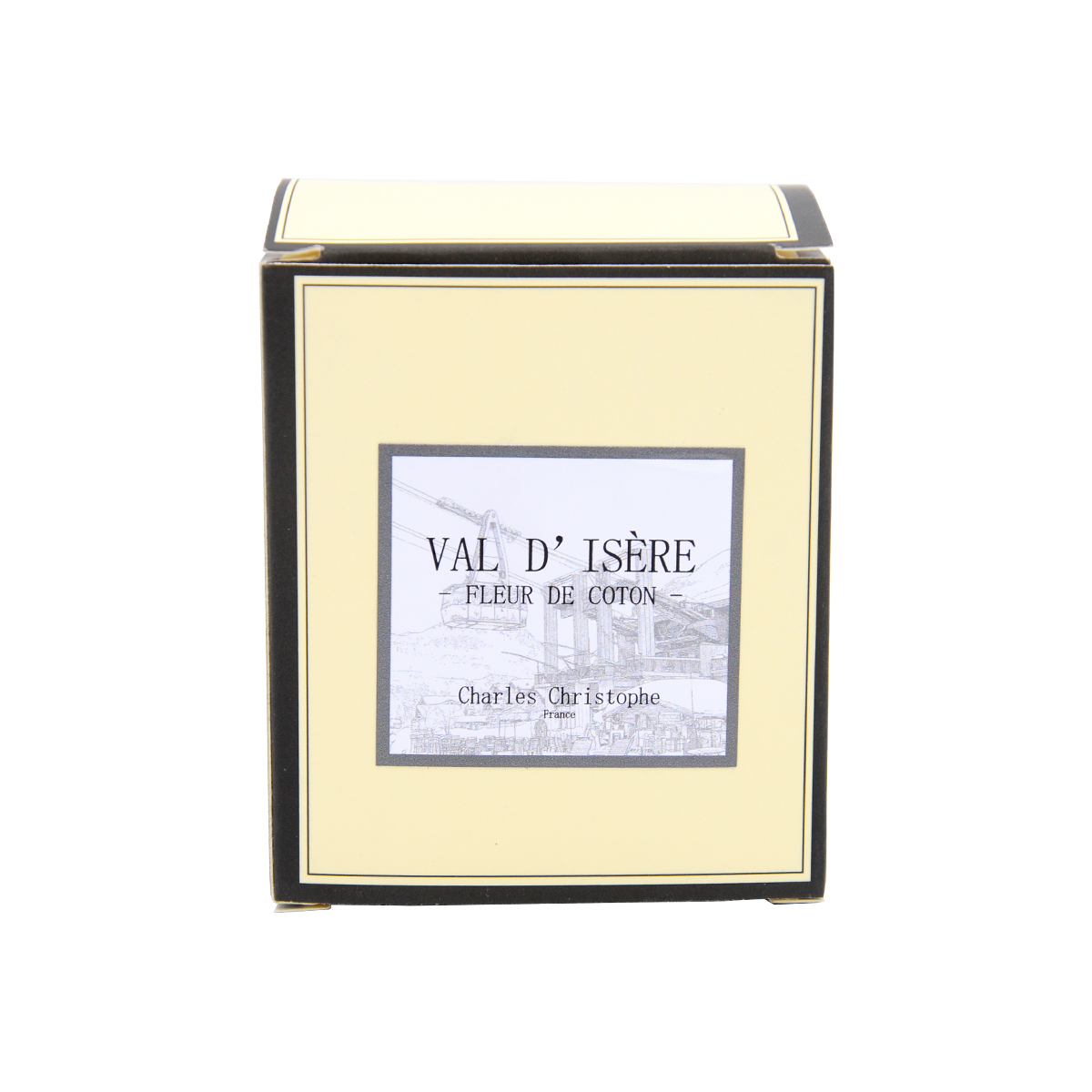 Bougie Fleur de Coton Val d'Isère – Image 3