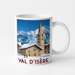 Mug dessin église Val d'Isère