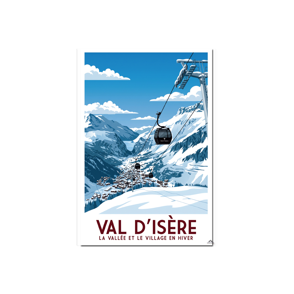 Affiche Val d'Isère
