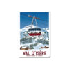 Affiche Téléphérique Fornet Val d'Isère