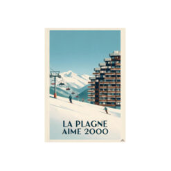 Affiche La Plagne Aime 2000