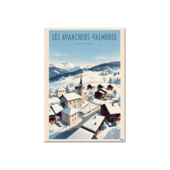 Affiche Les Avanchers-Valmorel
