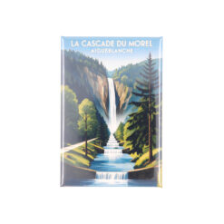 Magnet dessin Cascade du Morel