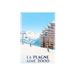 Magnet dessin La Plagne Aime 2000