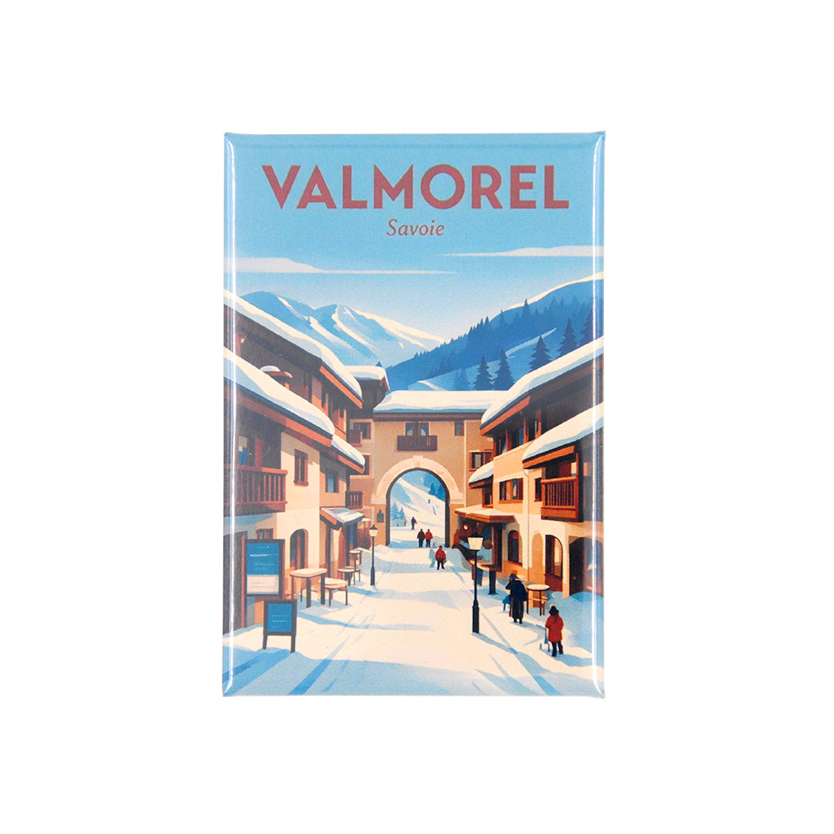 Magnet dessin Valmorel