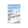 Magnet dessin pistes Peisey-Vallandry