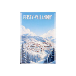Magnet dessin station Peisey-Vallandry